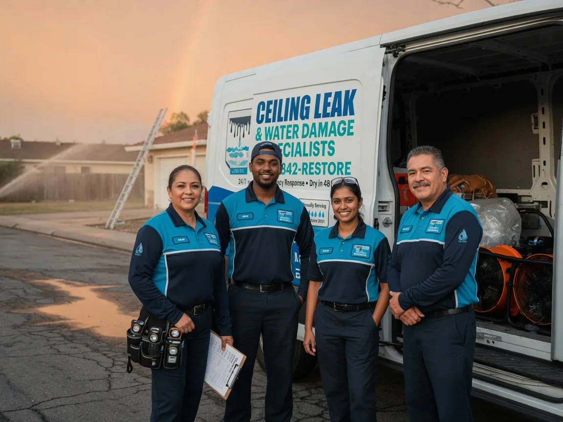 Ceiling Leak Cleanup company in Chesapeake, OH