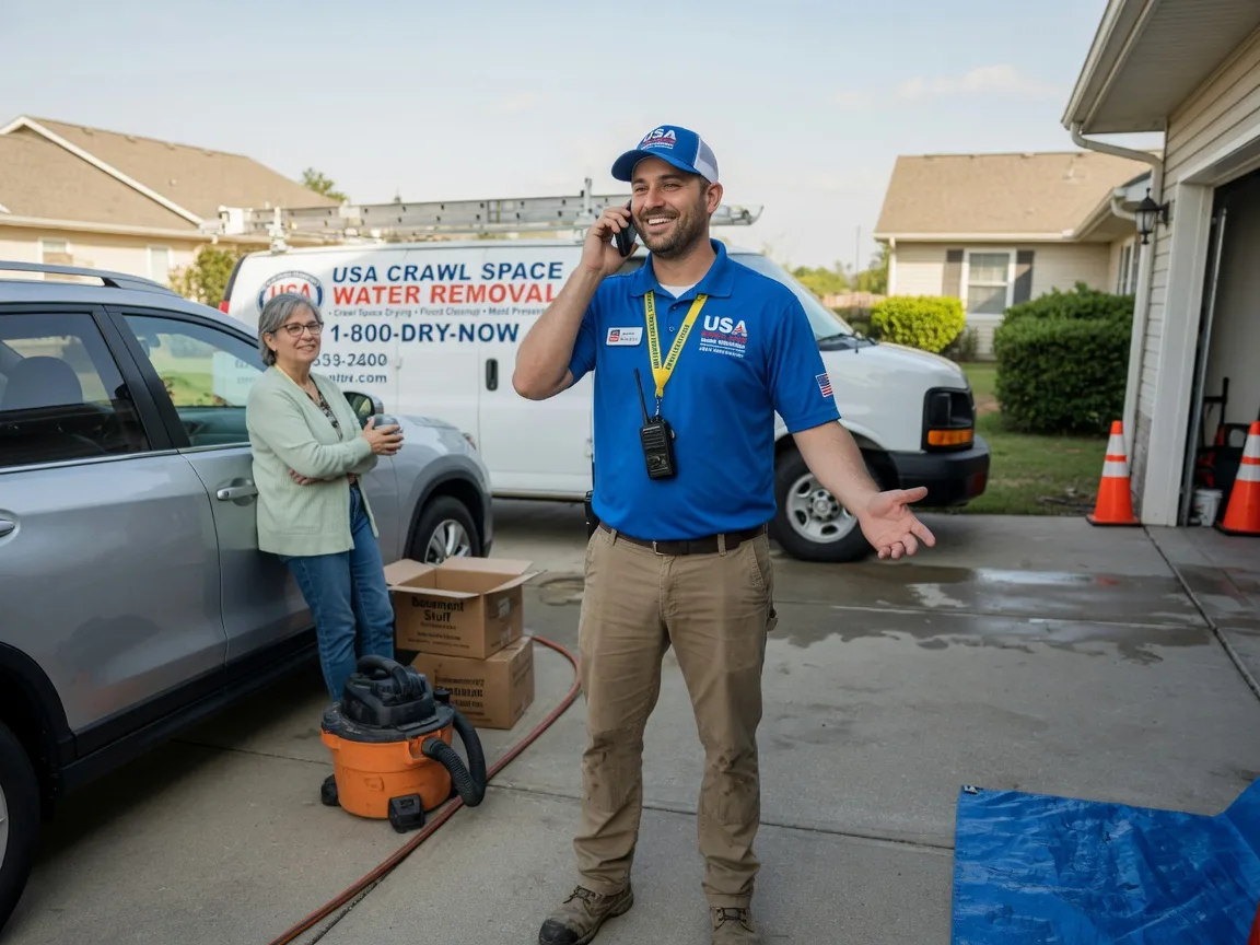 Crawl Space Water Removal Chesapeake, OH FAQs